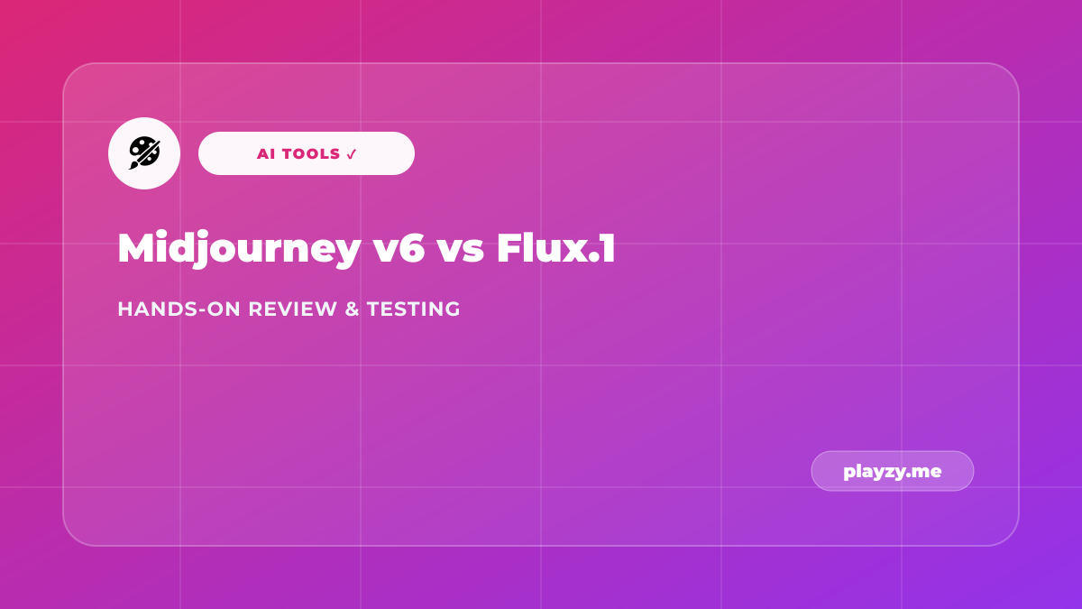 Midjourney v6 vs Flux.1: The Ultimate AI Image Generator Review