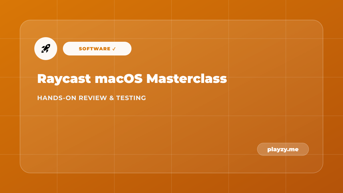 Raycast Masterclass: 15 Workflows That Replaced 10 Standalone Apps